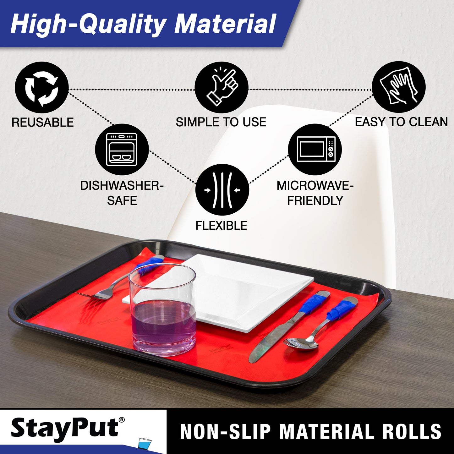 StayPut non-slip material roll